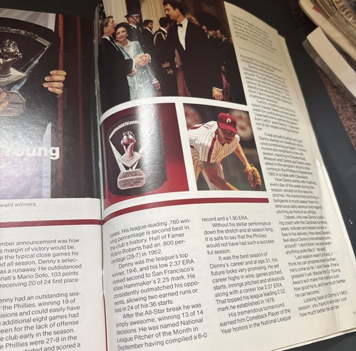 1984 Philadelphia Phillies Yearbook The Tradition Continues - Picture 5 of 5