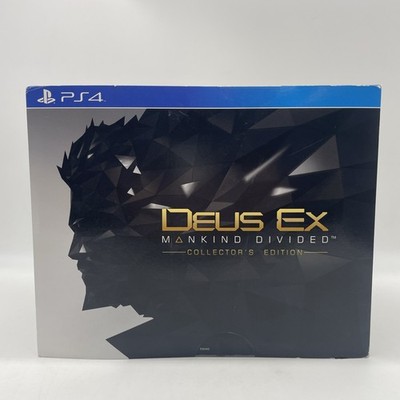 Deus Ex Mankind Divided Collector's Edition (PlayStation 4, 2016) PS4 New Sealed