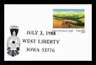 Dr Jim Stamps Fdc 15C Iowa Territory 1838 Prestamped Postcard West Liberty