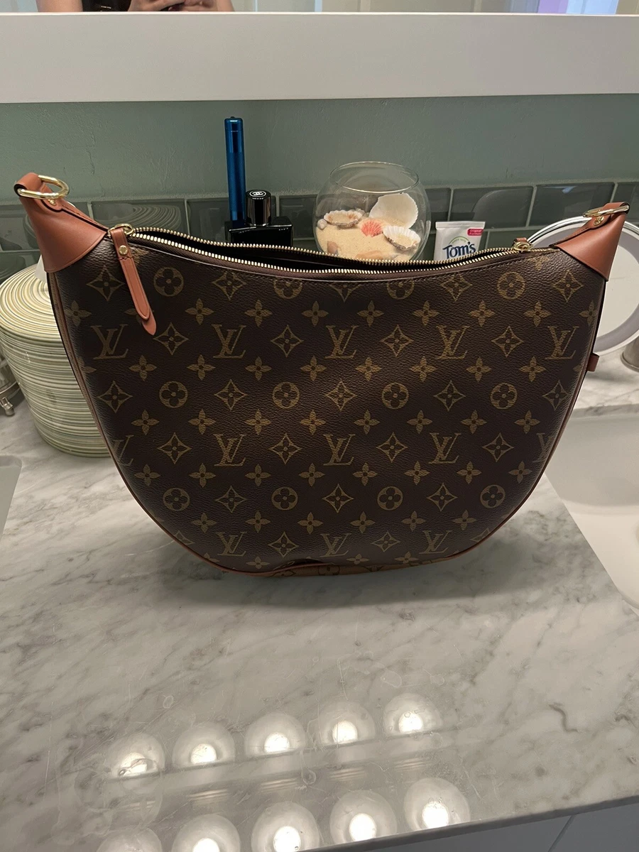 Louis Vuitton Rare Monogram Loop Chain Hobo Crossbody Bag