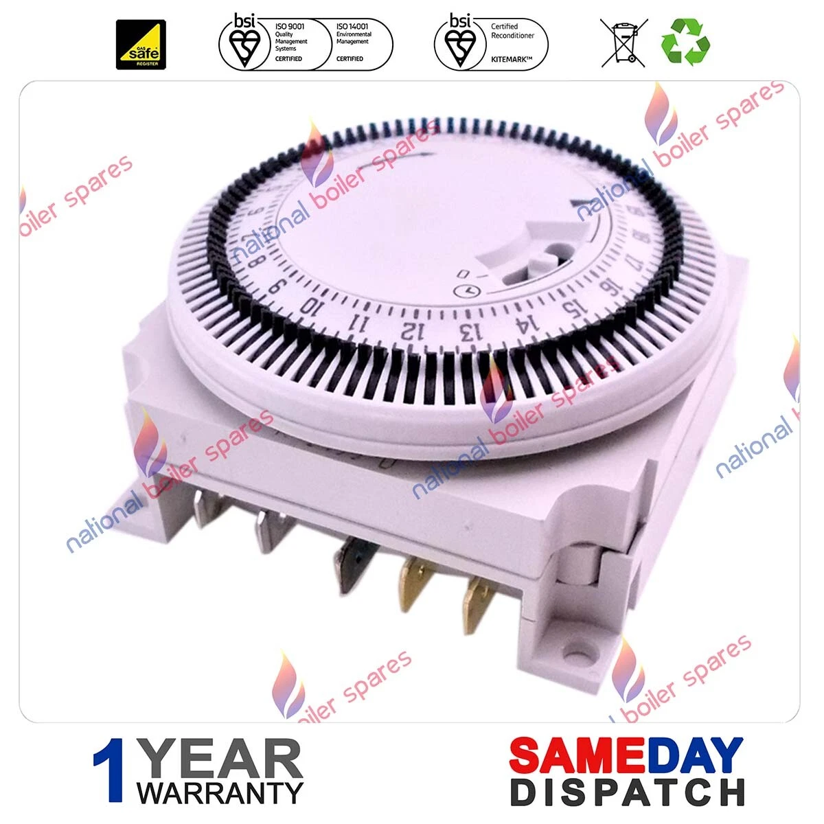 HEATLINE BOILER MECHANICAL TIMER TJ01 3003200045| |D003200045 | eBay
