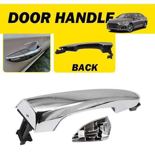 Exterior Door Handle Front Right Passenger For Hyundai Sonata 2015-2019 Chrome T