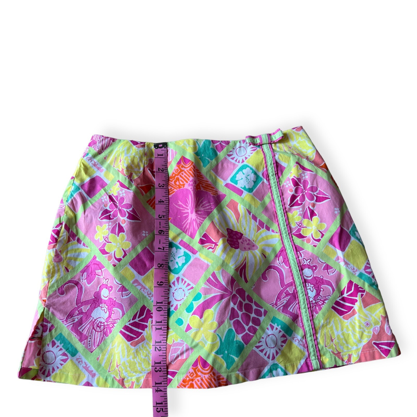 Lilly Pulitzer Diamondhead Patch Monkey Skirt Sko… - image 8
