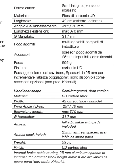 Deda Kronos 2  Low Rider  - Handlebar / Tri bar set - NOS bicycle - Image 2 of 4