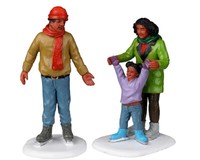 Lemax 22125 - Family Ice Follies, Set Of 2