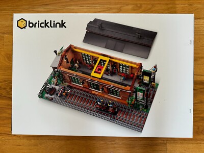 LEGO Bricklink Designer Program Old Train Engine Shed 910033, NEW 