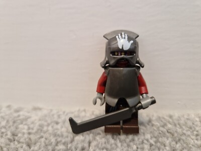   LEGO Herr der Ringe Minifigur lor022 Uruk-hai - Handabdruck Helm
