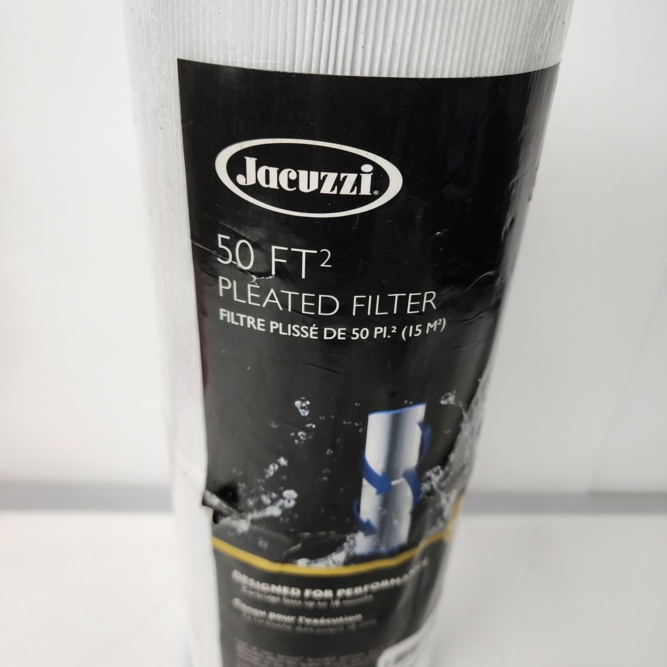 NEW Genuine Jacuzzi J200 373045 50 FT2 Pleated Hot Tub Replacement