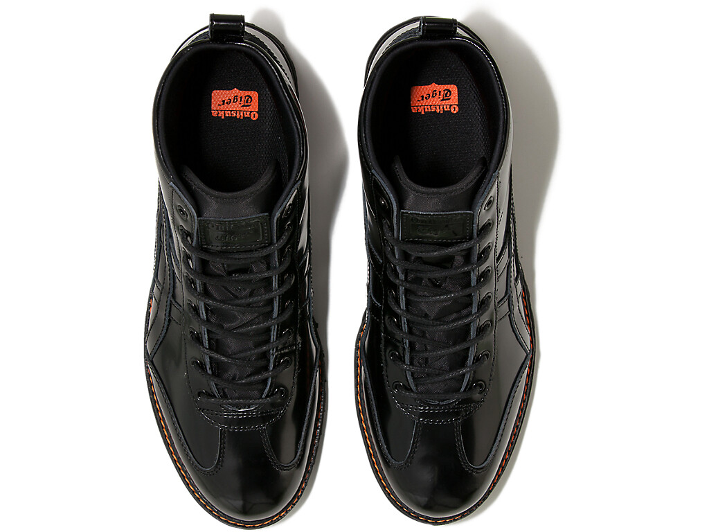 Onitsuka Tiger MEXICO RINKAN BLACK/PHANTOM Unisex Enamel Boot US 