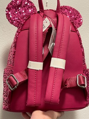 Loungefly Disney Parks Imagination Pink Mini Backpack Hot  display picture 1