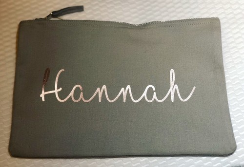 LARGE Personalised Bridal Party Bridesmaid Wash / gift Bag ANY NAME - Picture 6 of 13