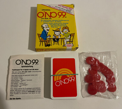 O´NO 99 - Kartenspiel  - 1986 Amigo gebraucht und vollständig