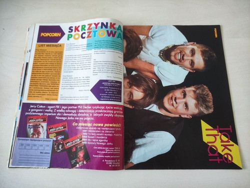 Vintage Poland magazine POPCORN #3 - 1993 Whitney Houston - Picture 10 of 19