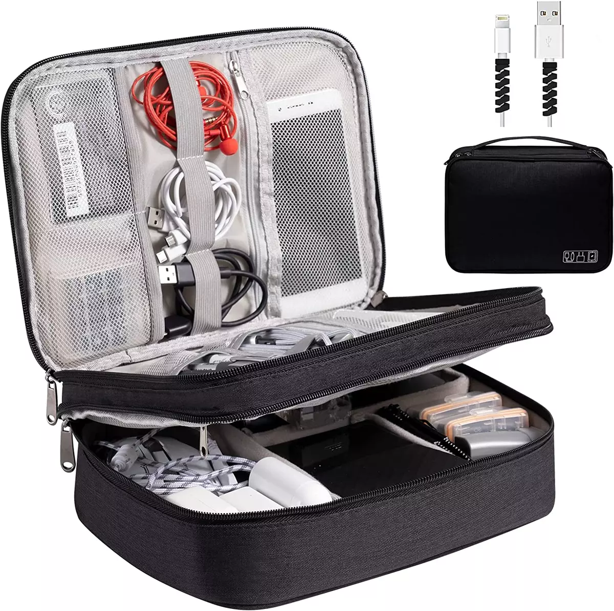 electronics organizer bag