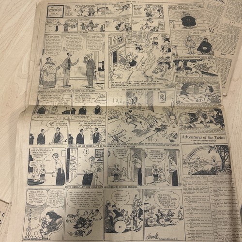 1918-1926 The Cincinnati Post Newspaper Lot WW1 Ends Woodrow Wilson Death - Picture 15 of 20