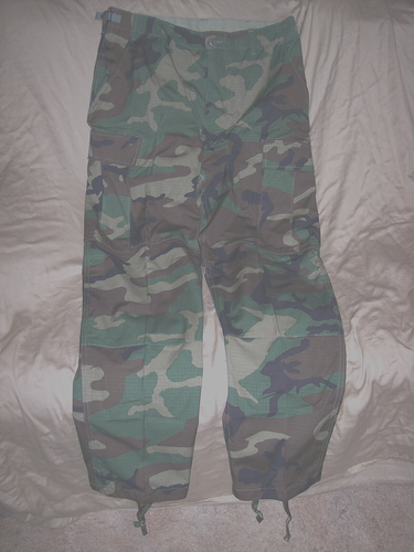 Militär Bdu Hose kleine kurze Armee Kampfhose Waldland Sommer Bdu Tarnhose - Bild 1 von 10