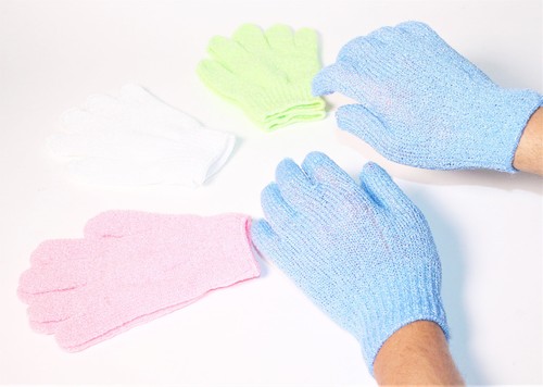 Peelinghandschuh Körper Massagehandschuh Badehandschuh Waschhandschuh Handschuh - Bild 6 von 12