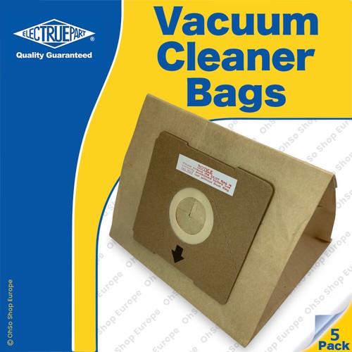 5 x WELLCO Vacuum Cleaner Dust Bags To 
