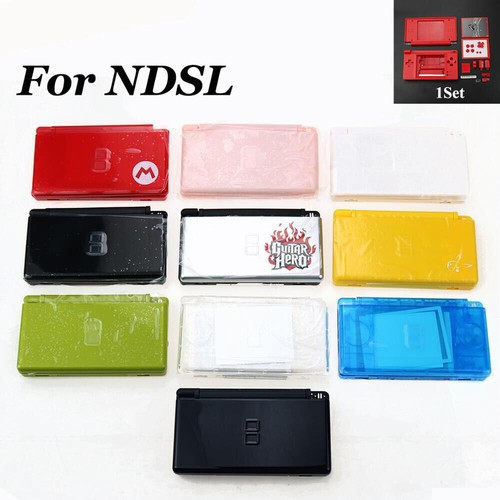 24 Color Full Replacement Housing Case Cover Shell Kit For Nintendo DS Lite NDSL - Picture 2 of 29