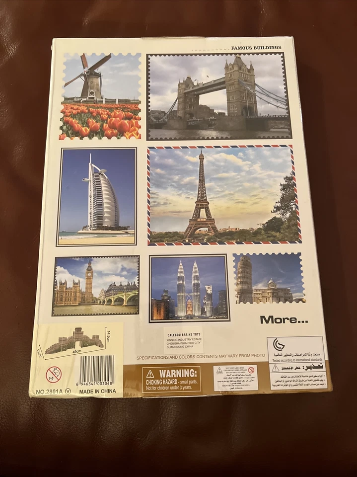 NUEVO Puzzle 3D Famous Buildings World’s Great Architecture LA GRAN PARED CHINA Foto 2 de 3