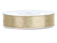 Satinband Latte Macchiato 12 Mm 25 M - Schleifenband Geschenkband Dekoband