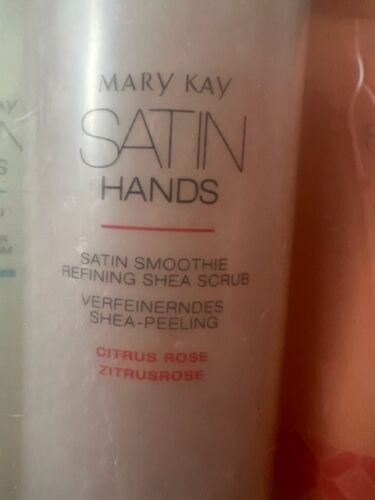 MARY KAY SATIN HANDS Handpeeling Set Citrus Rose / Neu - mdh abgelaufen - Bild 3 von 4
