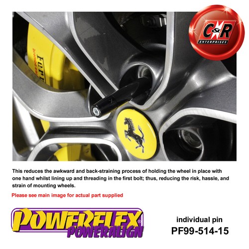 Powerflex Rueda Montaje Guía Pin para Ford Galaxy MK1/MK2 (95-05) PF99-514-15 - Imagen 4 de 14