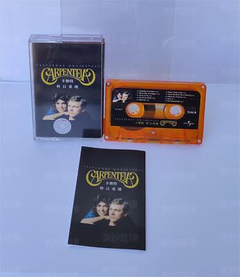 Tape cassette, classic European and American English songs, Carpenter album, 
