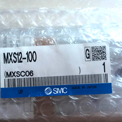 NEW SMC MXS12-100 Pneumatic Slide Table Cylinder