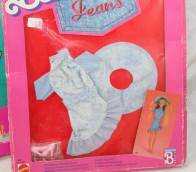 Tenue Barbie Robe En Jean 1988 – Mattel, Collection Barbie Jeans, VA2006