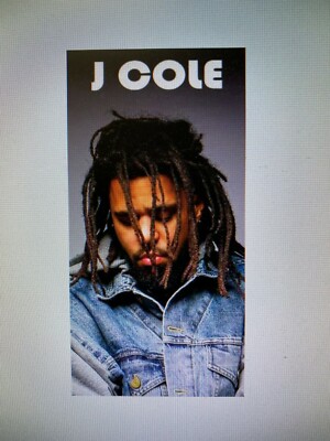 J COLE 12X24 POSTER HIP HOP RAP MUSIC R&B SONGWRITER MIDDLE CHILD