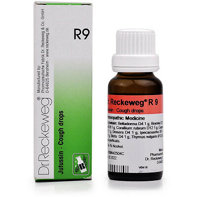 Dr. Reckeweg R9 (Jutussin) (22ml)    PURE AYURVEDIC REMEDY