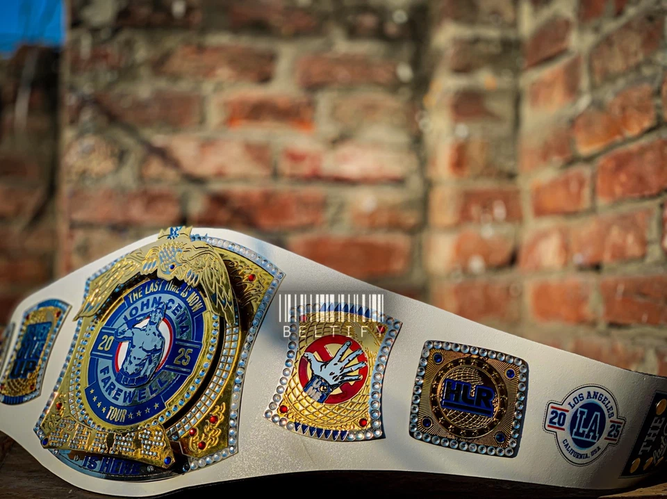 J.C 2025 Los Angles Spinner Championship Replica Title Belt 2-4mm Brass - Image 4 of 4