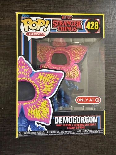 Funko Pop! Stranger Things Demogorgon #428 Black Light Target Exclusive