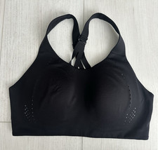 Lululemon Air Support Bra High Support Cross Back Sz 36D Black - 98