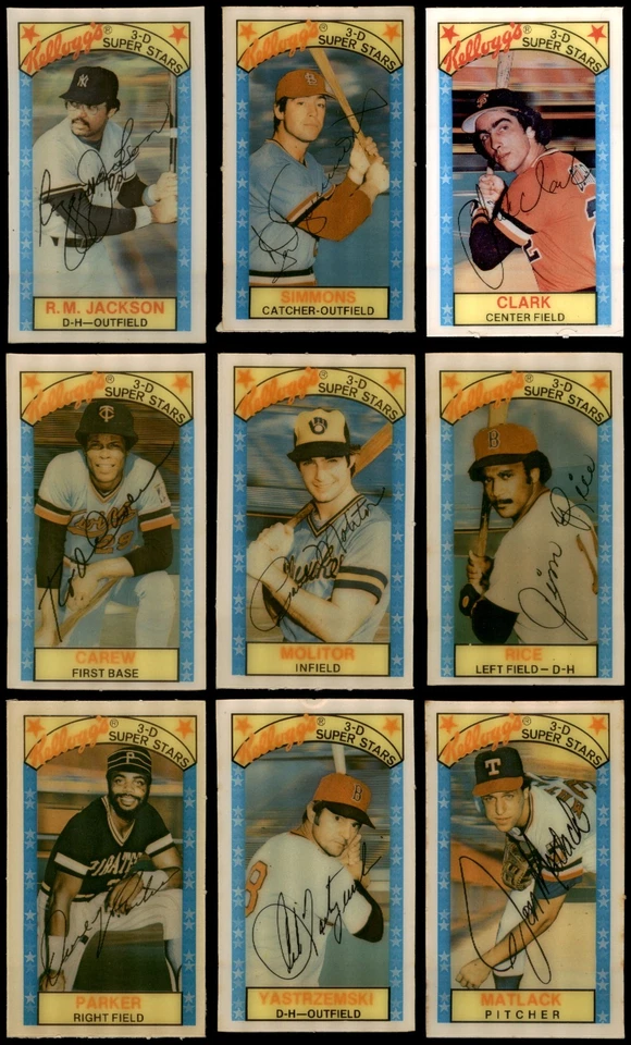 Juego completo de béisbol Kelloggs 1979 6,5 - EX/MT+ 6822039 Foto 2 de 4