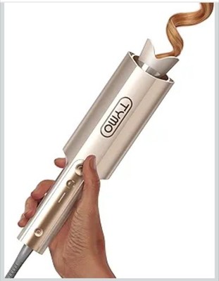 TYMO CurlPro Plus Automatic Rotating Curling Iron - Upgraded. Gold, 1 1/2 Inch