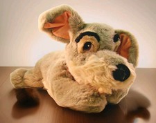 Vintage Disney Tramp Plush Stuffed Animal Dog Lady and The Tramp Bean Bag Bottom