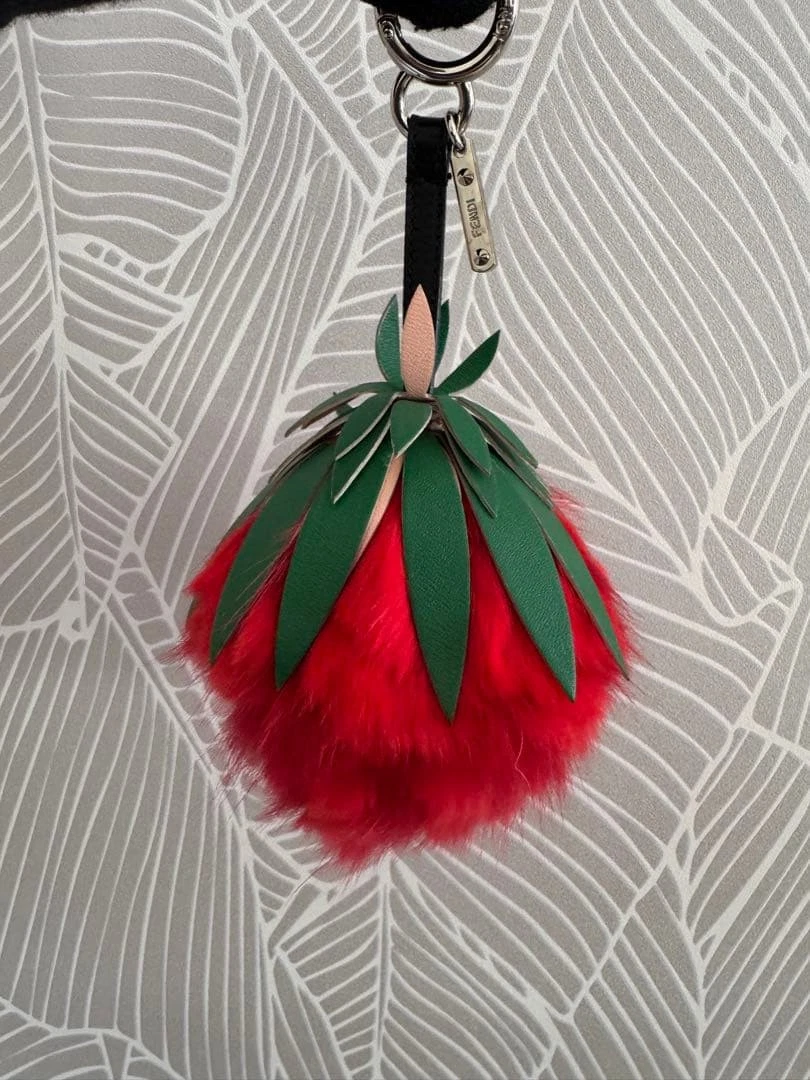 Leather Pineapple Key Chains, Rings & Finders for Women for sale
