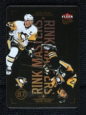 2021-22 Upper Deck Fleer Ultra Rink Masters Gold 14/25 Sidney Crosby #7RM 0u20