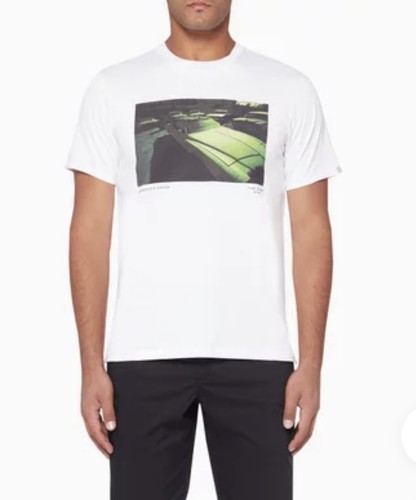 Rag & Bone, rag and bone White Vintage Car T-Shirt Size S