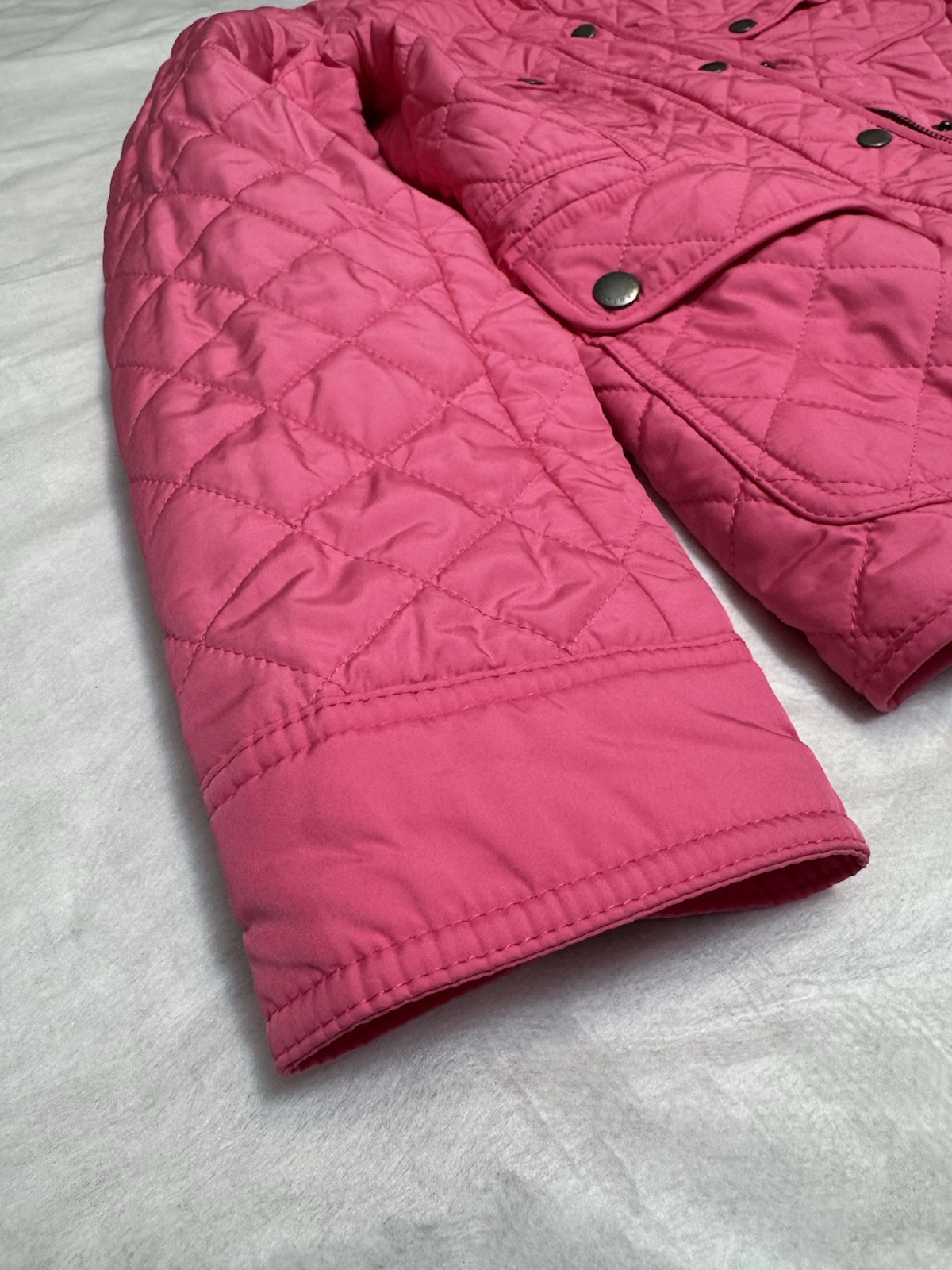 Talbots Patch Pockets Quilted Puffer Jacket Petit… - image 2