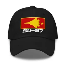 Su-57 Felon Dad Hat Adjustable Low Profile Aviation Cap