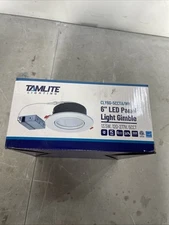 Tamlite Lighting CLY6-5CCTA/WH 6" LED Panel Light Gimble SLIM DISK WAFER