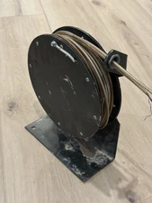 MILITARY  REEL CABLE RETRACTOR 5340-01-269-4423 WITH CABLE