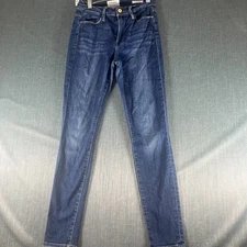FRAME Women’s Jeans Size 27 Blue Le High Skinny Stretch Denim Mid Rise Pants