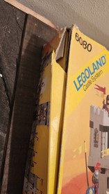 LEGO Set 6080 King's Castle With Box, Incomplete See Pictures Vintage 1984 