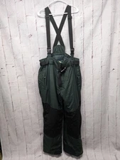 Cabelas Gore-Tex Fishing Bib Overalls Mens 2XL Green Snow Ski Pants