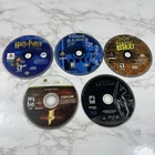 5 PS1 DISC ONLY Untested Harry Potter Tomb Raider Resident Evil Skyrim Xbox 360
