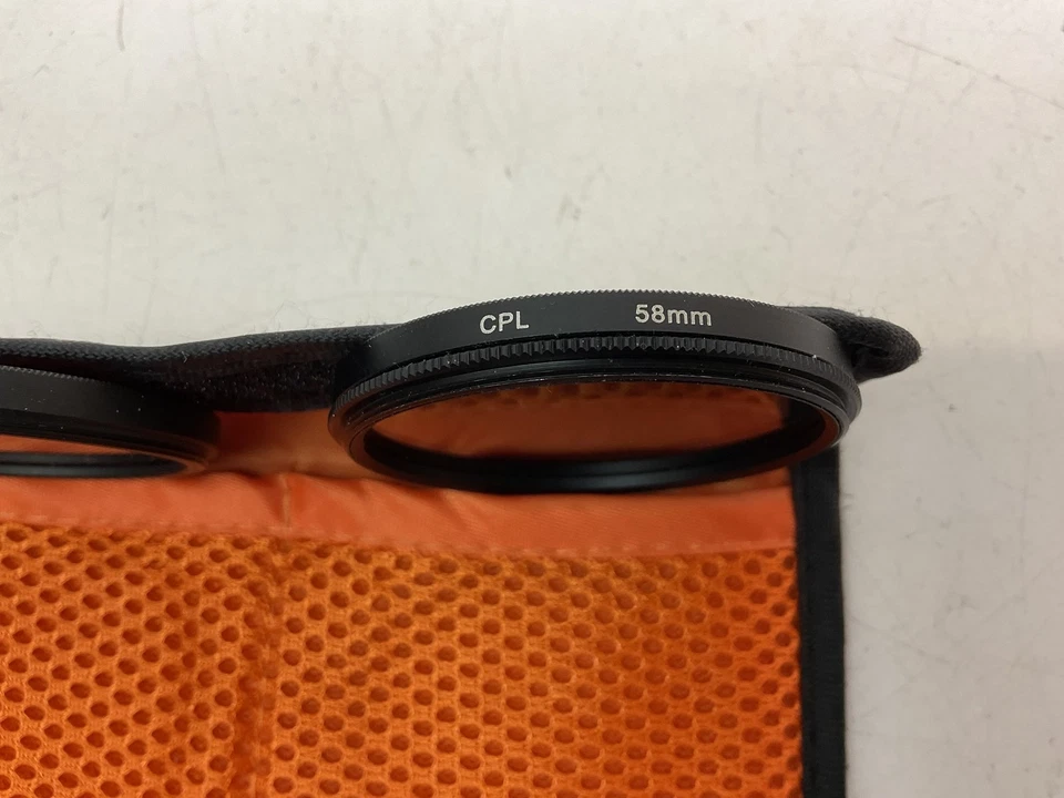 CPL ND8 Blue Red Filter Kit 58mm For Camera Photography - Image 3 of 4